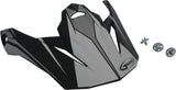 GMAX VISOR W/SCREWS REVOKE MX-86 MATTE BLACK/SILVER G086058