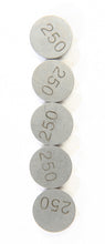 Load image into Gallery viewer, K&amp;L VALVE SHIMS 2.50MMX13MM 5/PK 13-7689