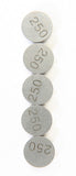 K&L VALVE SHIMS 2.50MMX13MM 5/PK 13-7689