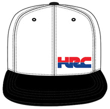 Load image into Gallery viewer, D'COR HONDA SNAP-BACK HAT HRC WHITE/BLACK OSFA 70-113-1