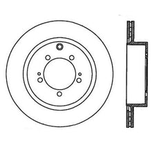Load image into Gallery viewer, StopTech Power Slot 08-09 Evo 10 Slotted Right Rear Rotor