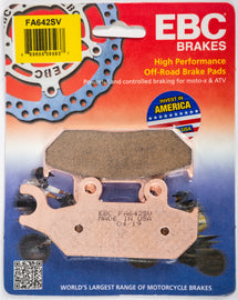 EBC BRAKE PADS SV SEVERE DUTY SINTERED FA642SV