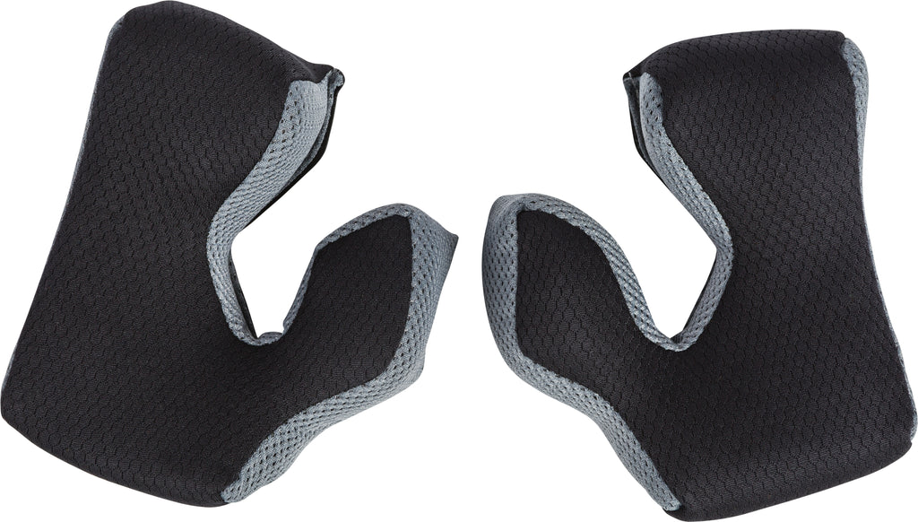 FLY RACING FORMULA CHEEK PAD BLACK/COOL GREY SM 35MM 73-47222S