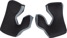 Load image into Gallery viewer, FLY RACING FORMULA CHEEK PAD BLACK/COOL GREY SM 35MM 73-47222S