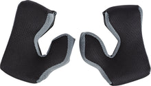 Load image into Gallery viewer, FLY RACING FORMULA CHEEK PAD BLACK/COOL GREY 2X 25MM 73-472222X
