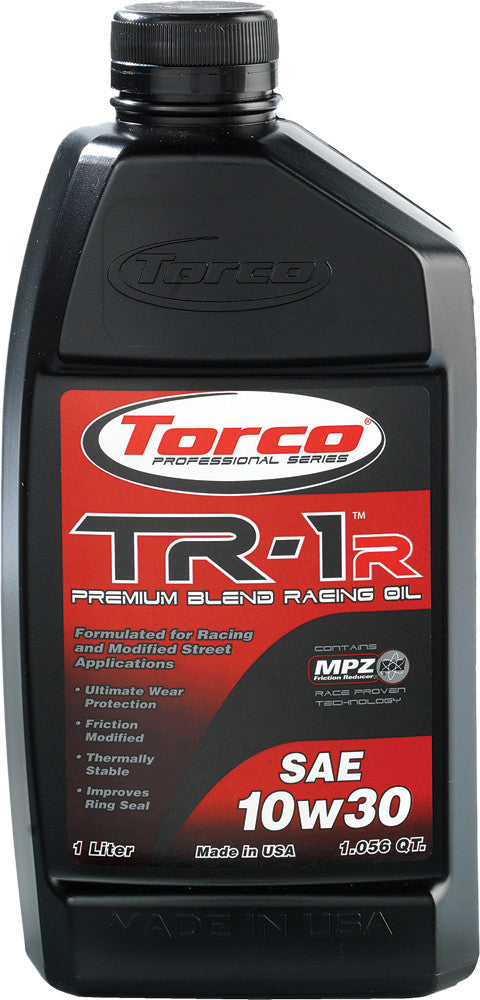 TORCO TR-1R PREMIUM BLEND RACING OIL 10W-40 1L A141040CE