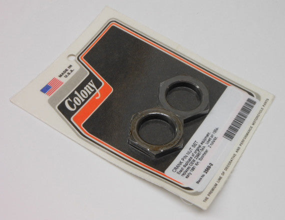 COLONY MACHINE CRANK PIN NUT SET BIG TWIN 83-99 2569-2