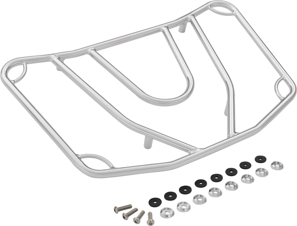 BIG BIKE PARTS TRUNK RACK CHROME SPYDER F3 TRUNK & YAM 41-355