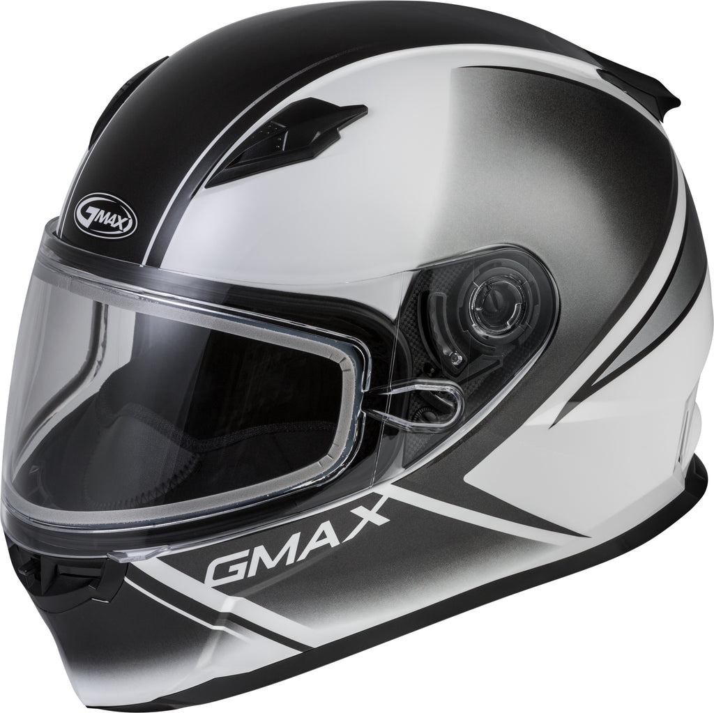 FF-49S FULL-FACE HAIL SNOW HELMET WHITE/BLACK LG-atv motorcycle utv parts accessories gear helmets jackets gloves pantsAll Terrain Depot