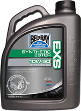 Load image into Gallery viewer, BEL-RAY EXS FULL SYNTHETIC ESTER 4T ENGINE OIL 10W-50 4L 99160-B4LW
