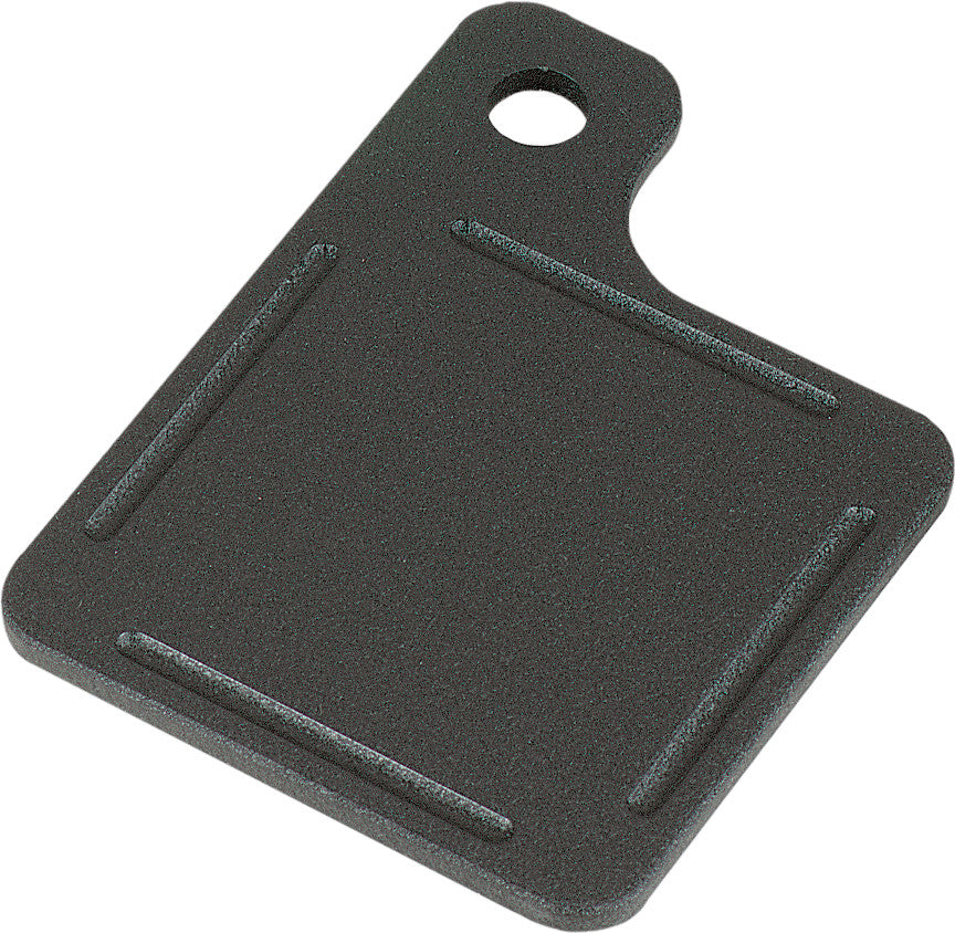 NOVELLO SIDE MOUNT INSPECTION PLATE BALL MILLED BLACK NIL-INS1GB