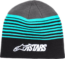 Load image into Gallery viewer, ALPINESTARS PURPS BEANIE TEAL BLACK 1139-81920-10
