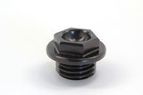 WORKS OIL FILLER PLUG BLACK 24-072