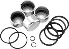 Load image into Gallery viewer, CYCLE PRO CALIPER REBUILD KIT FRONT/REAR W/PISTONS XL MODELS 19143M