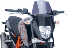 Load image into Gallery viewer, PUIG WINDSCREEN NAKED NEW GEN SPORT DARK SMOKE 6009F