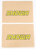 D'COR UPPER FORK DECAL SHOWA YELLOW 40-80-124