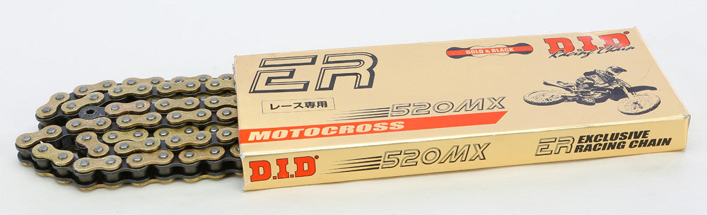 D.I.D HI-PERFORMANCE 520MX-112 RACING CHAIN GOLD 520MXX112RB