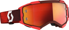 Load image into Gallery viewer, SCOTT FURY GOGGLE RED/ORANGE CHROME WORKS 272828-0004280
