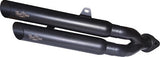 VOODOO SLIP-ON CAN-AM BLACK DUAL SPYDER VESPYL3B