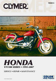 CLYMER REPAIR MANUAL HON VT1100C2 CM460-4