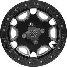 Load image into Gallery viewer, HIPER FALCON BLACK/MAC 14X10 5+5 4/110 1410-YFSCM-55-SBL-CM