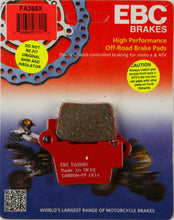 Load image into Gallery viewer, EBC BRAKE PADS FA368X-atv motorcycle utv parts accessories gear helmets jackets gloves pantsAll Terrain Depot