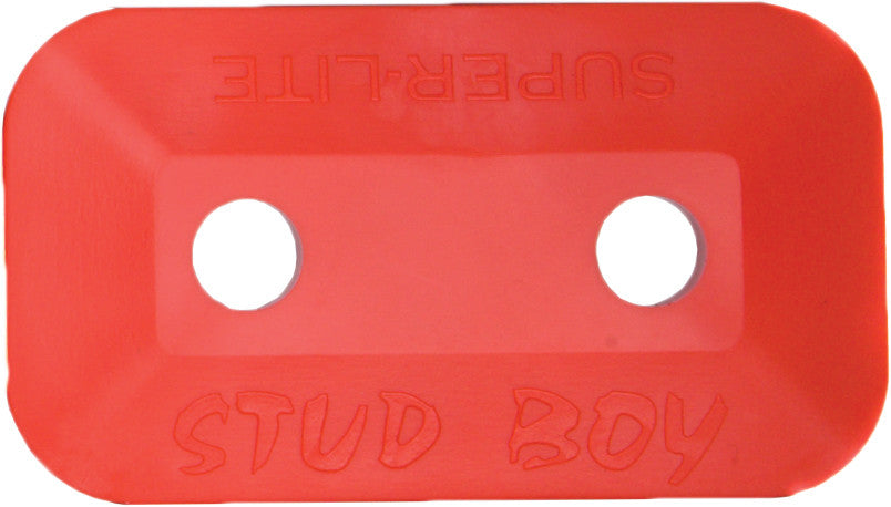 STUD BOY SUPERLITE DOUBLE BACKER RED 48/PK 2461-P2-RED