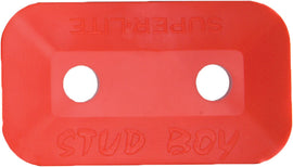 STUD BOY SUPERLITE DOUBLE BACKER RED 48/PK 2461-P2-RED