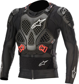ALPINESTARS BIONIC TECH V2 PROTECTION JACKET BLACK/RED SM 6506520-13-S