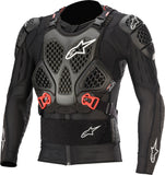 ALPINESTARS BIONIC TECH V2 PROTECTION JACKET BLACK/RED SM 6506520-13-S