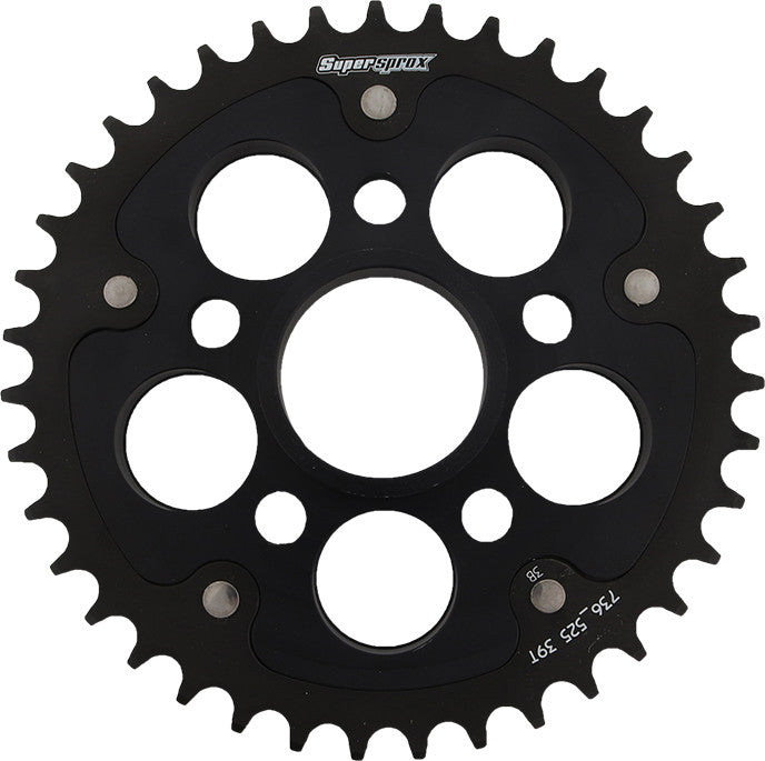 SUPERSPROX STEALTH SPROCKET 39T BLACK RST-736525-39-BLK