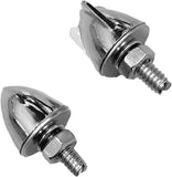 EMGO 4/PK 6MM CHROME BULLET BOLT 85-83400 (1=20)