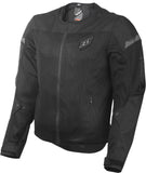 FLY RACING FLUX AIR MESH JACKET BLACK SM #6179 477-4070~2