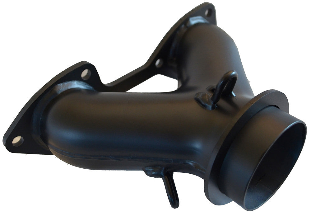 STRAIGHTLINE Y-PIPE BLACK 131-126-atv motorcycle utv parts accessories gear helmets jackets gloves pantsAll Terrain Depot