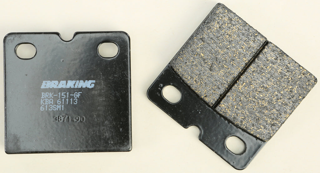 BRAKING BRAKE PAD SET SEMI-METALLIC 613SM1-atv motorcycle utv parts accessories gear helmets jackets gloves pantsAll Terrain Depot