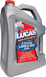LUCAS SEMI-SYNTHETIC 2-CYCLE LAND/SE A OIL GAL 10557