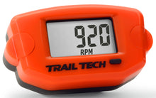 Load image into Gallery viewer, TRAIL TECH TTO TACH HOUR METER ORANGE 743-A00