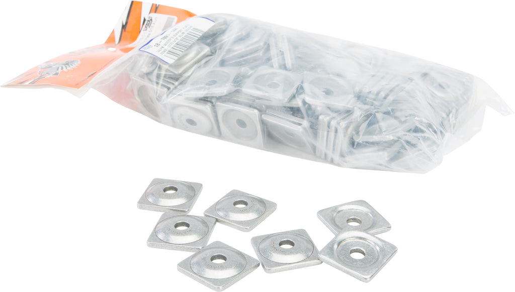 WOODYS DIGGER SUPPORT PLATES SQUARE ALUM. 5/16" 144/PK ASW2-3775-C-atv motorcycle utv parts accessories gear helmets jackets gloves pantsAll Terrain Depot