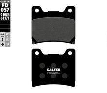 Load image into Gallery viewer, GALFER BRAKE PADS SEMI METALLIC FD057G1054 FD057G1054