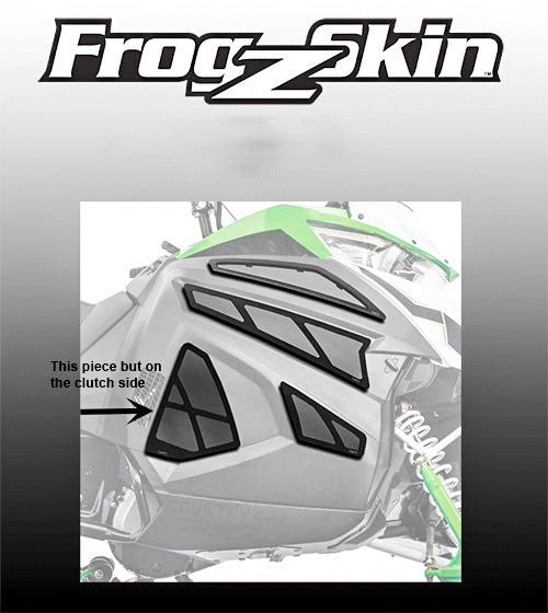 FROGZ SKIN LOWER CLUTCH SIDE PANEL VENTS 2/PC FRONT/REAR CLUTCH F0342