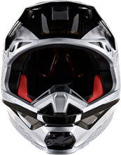 Load image into Gallery viewer, ALPINESTARS S.TECH S-M10 ALLOY HELMET SILVER/BLACK/CARBON/GOLD XL 8301720-1909-X
