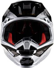 Load image into Gallery viewer, ALPINESTARS S.TECH S-M10 ALLOY HELMET SILVER/BLACK/CARBON/GOLD MD 8301720-1909-M