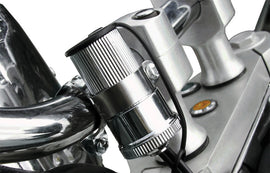 EKLIPES ADJUSTABLE DUAL-RING HANDLE BAR MOUNT CHROME EK1-161