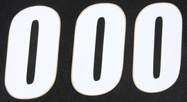 D'COR NUMBER 0 WHITE 4