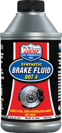 LUCAS SYNTHETIC BRAKE FLUID DOT 4 12OZ 10827