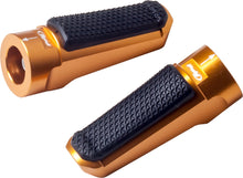 Load image into Gallery viewer, PUIG FOOTPEGS RACING RUBBER GOLD 7318O