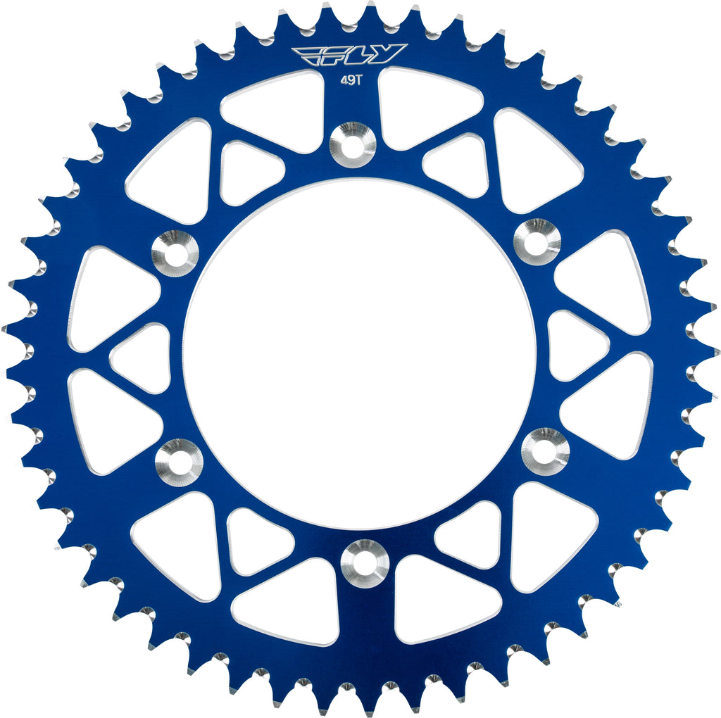 FLY RACING SPROCKET REAR 49T BLUE 316-49 BLU-atv motorcycle utv parts accessories gear helmets jackets gloves pantsAll Terrain Depot