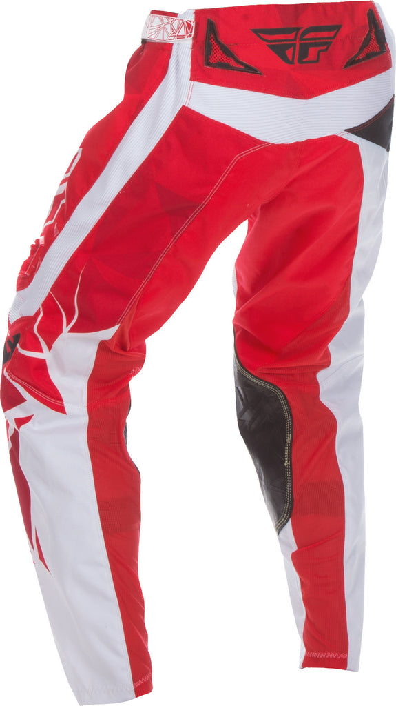 FLY RACING KINETIC CRUX PANT RED/WHITE SZ 40 370-53240-atv motorcycle utv parts accessories gear helmets jackets gloves pantsAll Terrain Depot