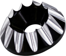 Load image into Gallery viewer, BAGGERNATION AXLE W/YAFTERBURNER CAPS BLACK 08-UP 25MM YAXLE-08-YB-B