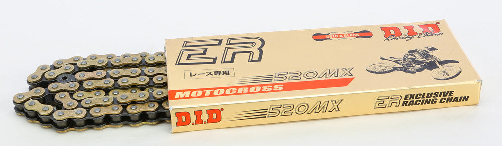 D.I.D HI-PERFORMANCE 520MX-114 RACING CHAIN GOLD 520MXX114RB